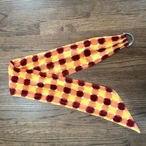 Cloth Belt | Color: White, Orange, Yellow, Maroon / Red